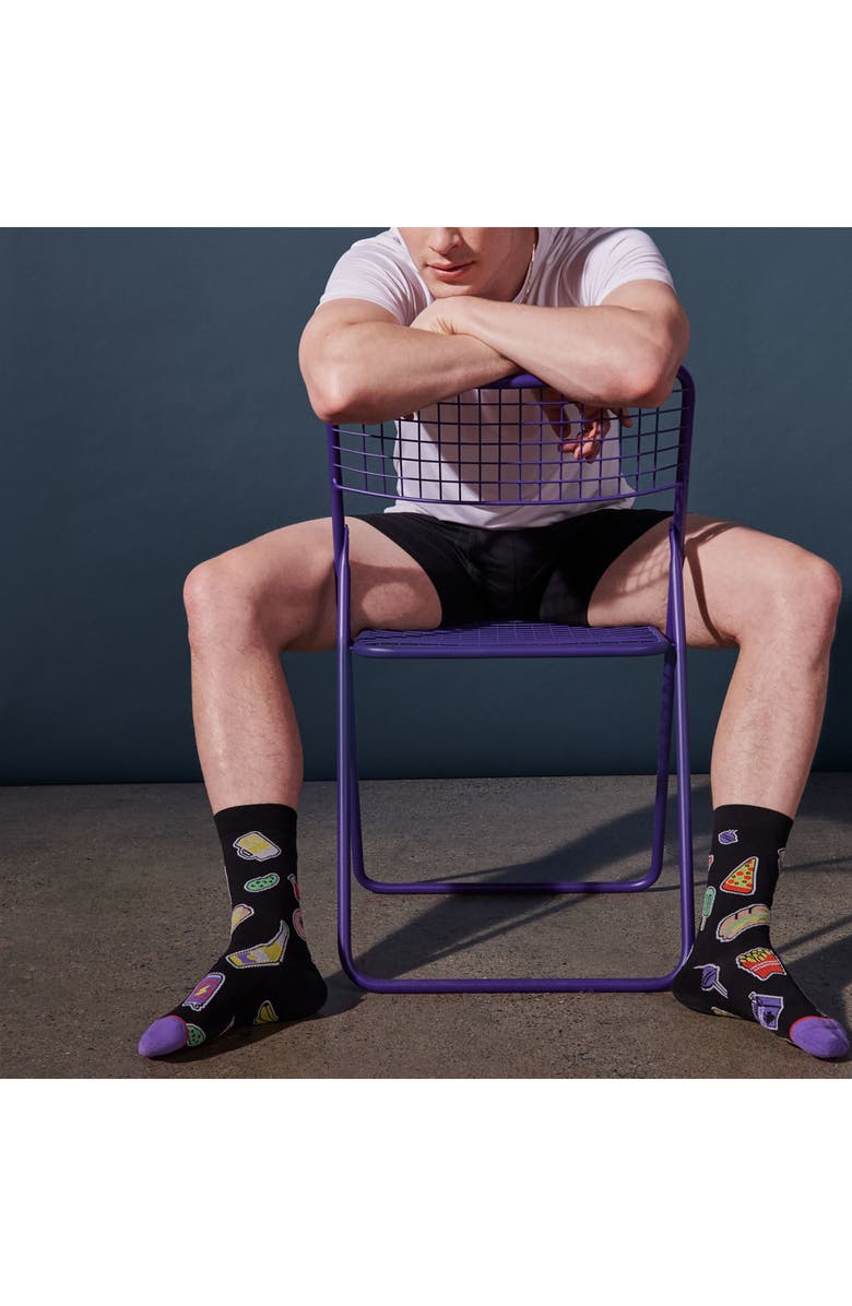 SAXX Whole Package Crew Socks, Alternate, color, 