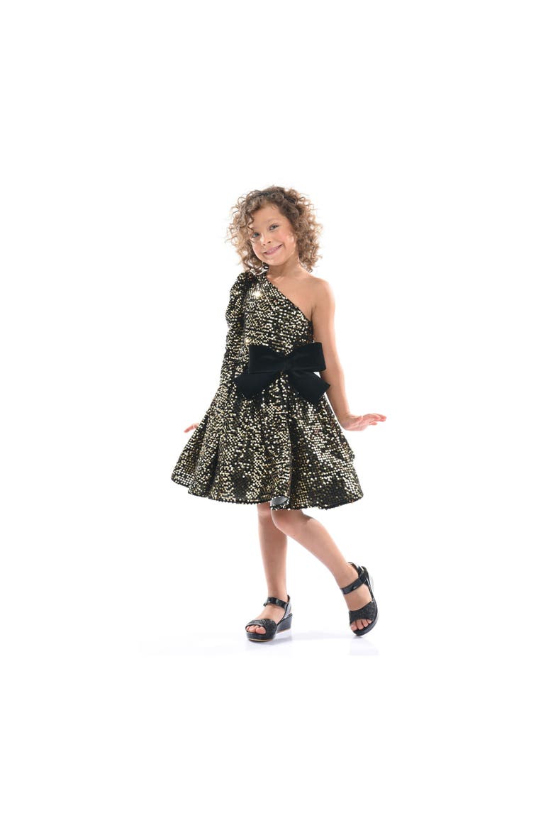 Zoria Dress, Alternate, color, Black