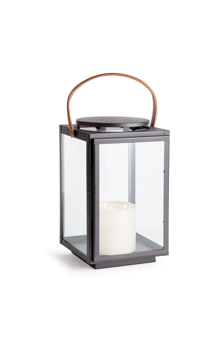 Napa Home & Garden Jennings Lantern Large, Main, color, Black