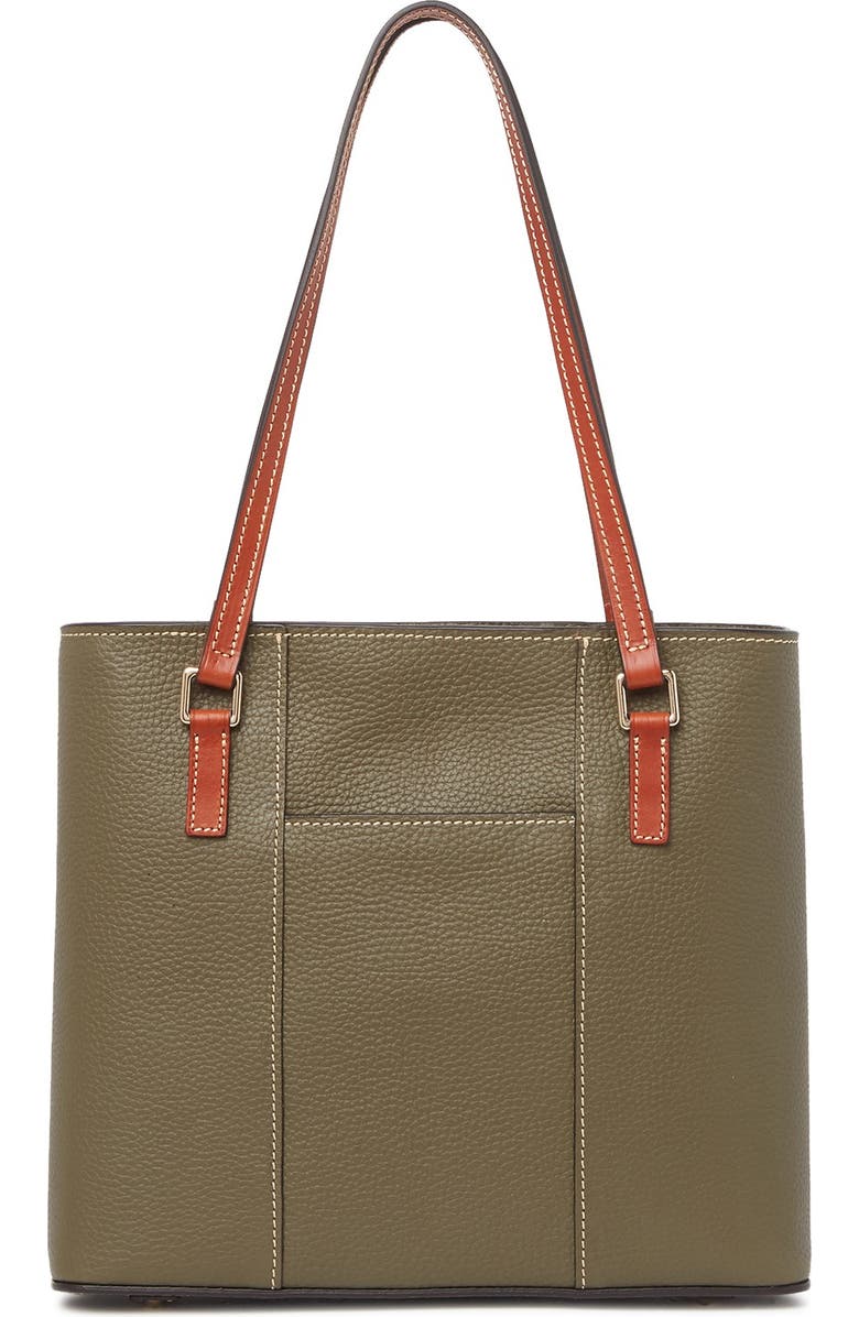 Dooney & Bourke 'Small Lexington - Pebble Grain Collection' Water Resistant Leather Shopper, Alternate, color,