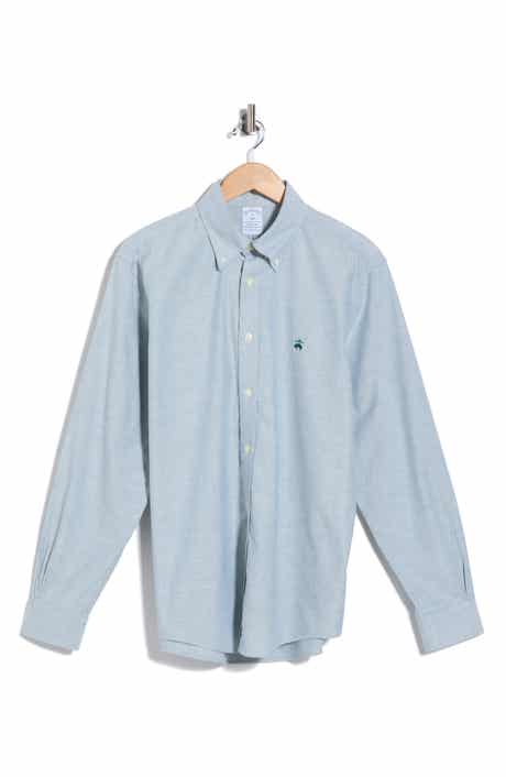Regular Fit No Iron Button Down Collar Shirt