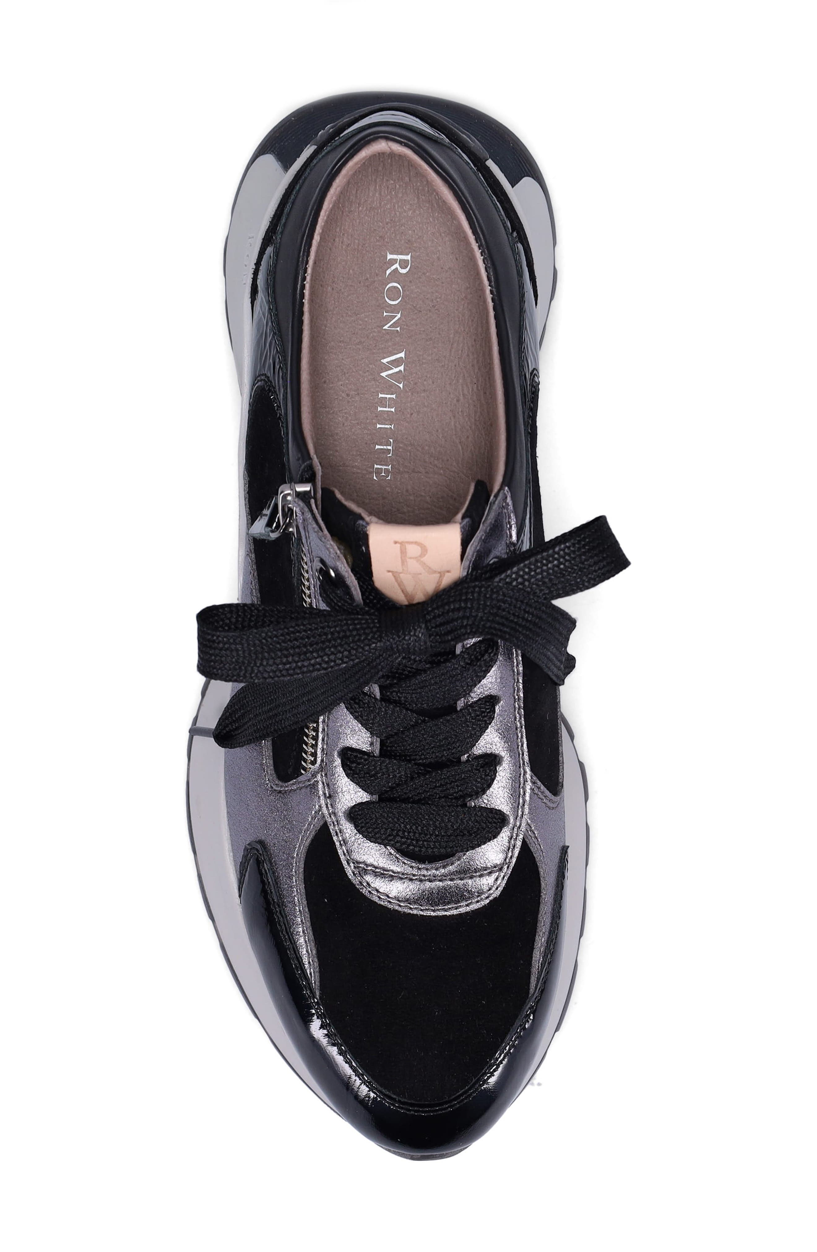 Ron White Mixed Media Sneaker, Alternate, color, 