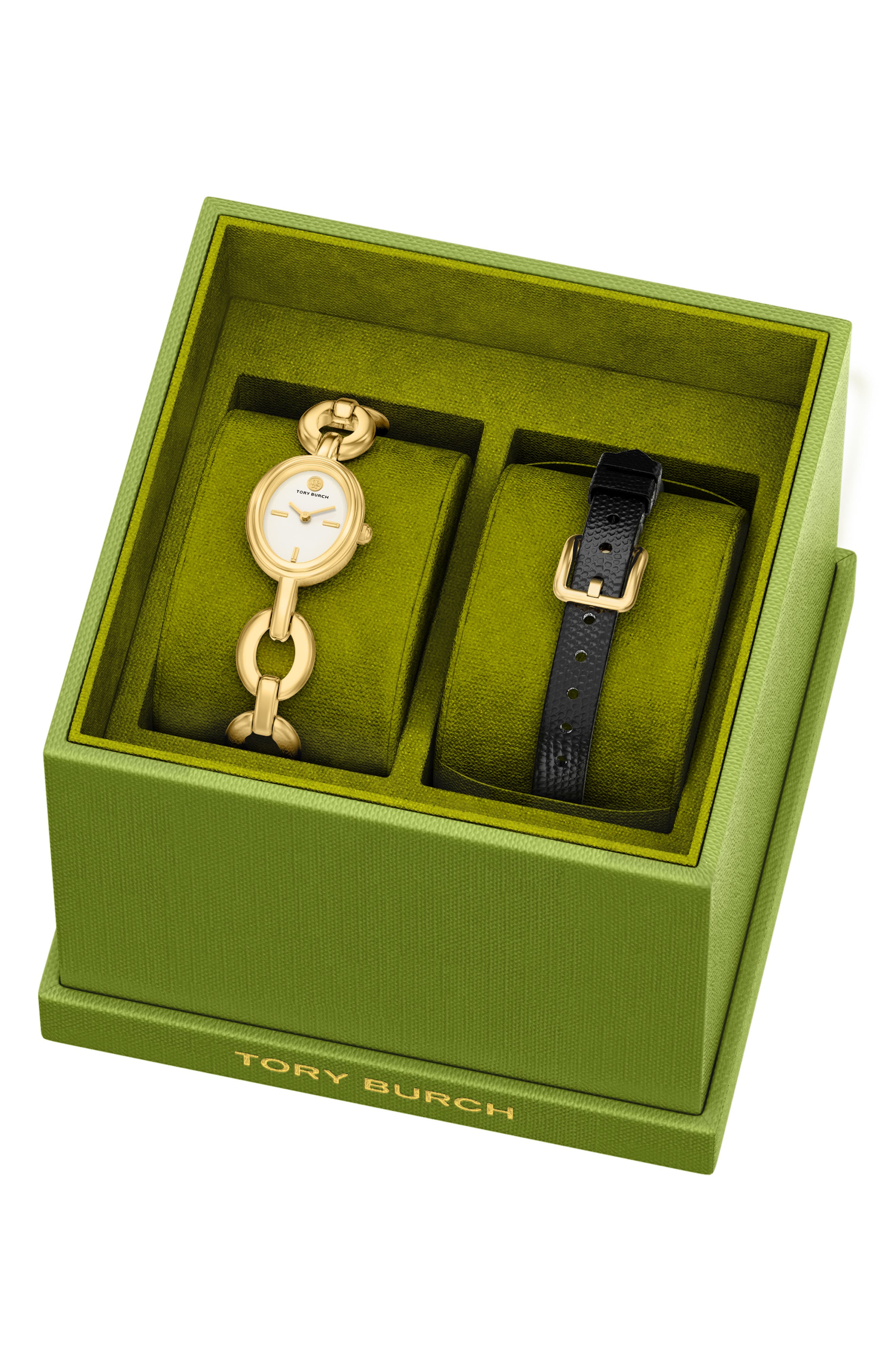 The Small Oval Watch Gift Set, 18mm x 23mm (Women) | Nordstrom