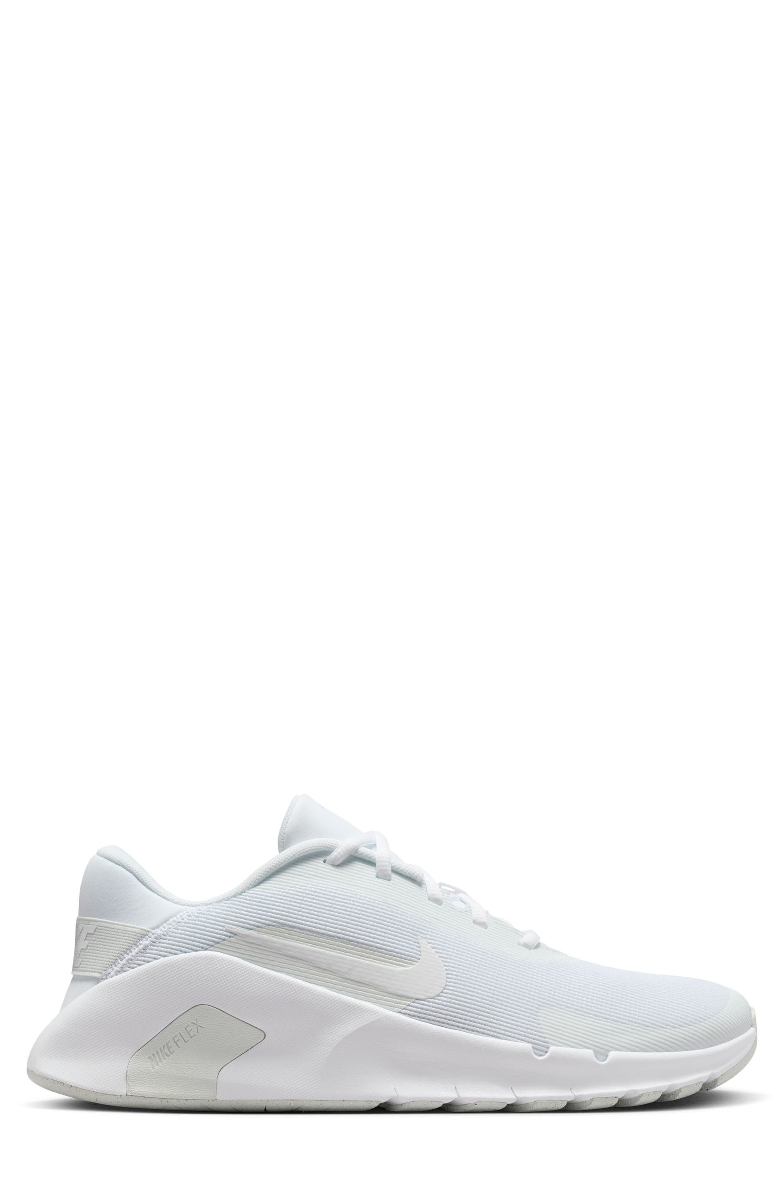 Flex Train Athletic Training Shoe, Alternate, color, WHITE/ PHOTON DUST
