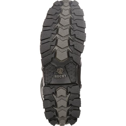 Rocky Zipper Composite Toe Public Service Boot In Black