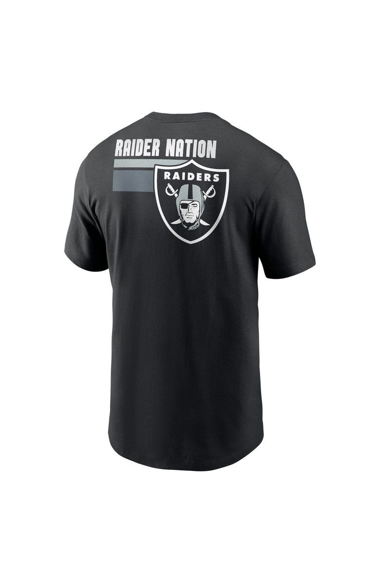 Nike Men's Nike Black Las Vegas Raiders Blitz Essential T-Shirt, Alternate, color, Black