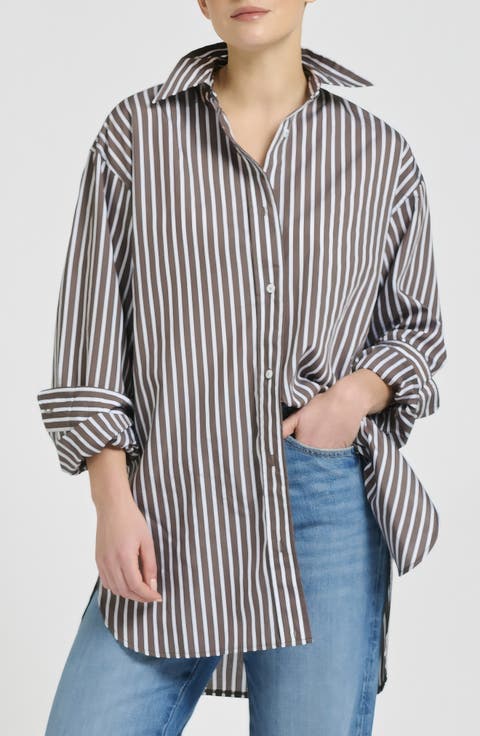 Stripe Boyfriend Shirt