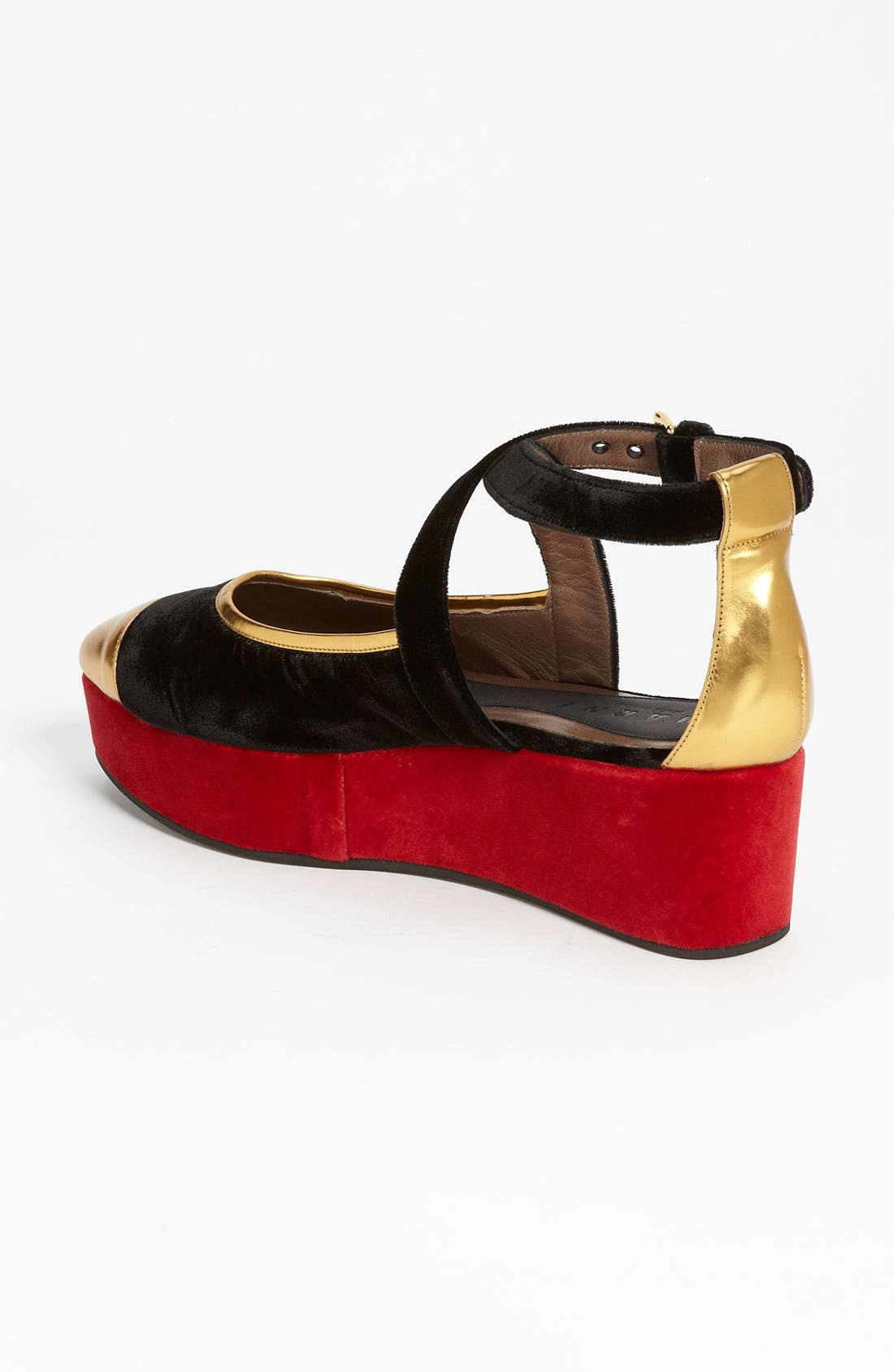 Marni 'Criss Cross' Platform Pump, Alternate, color, 