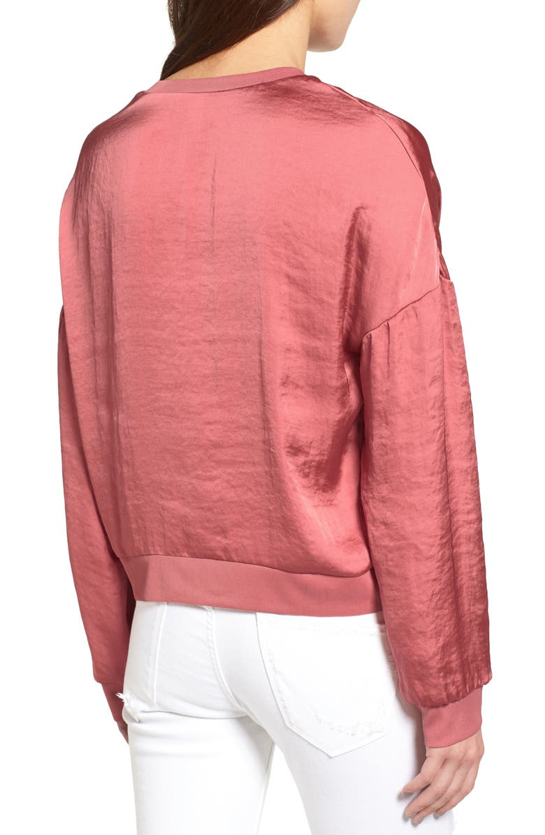 BP. Satin Sweatshirt, Alternate, color, 