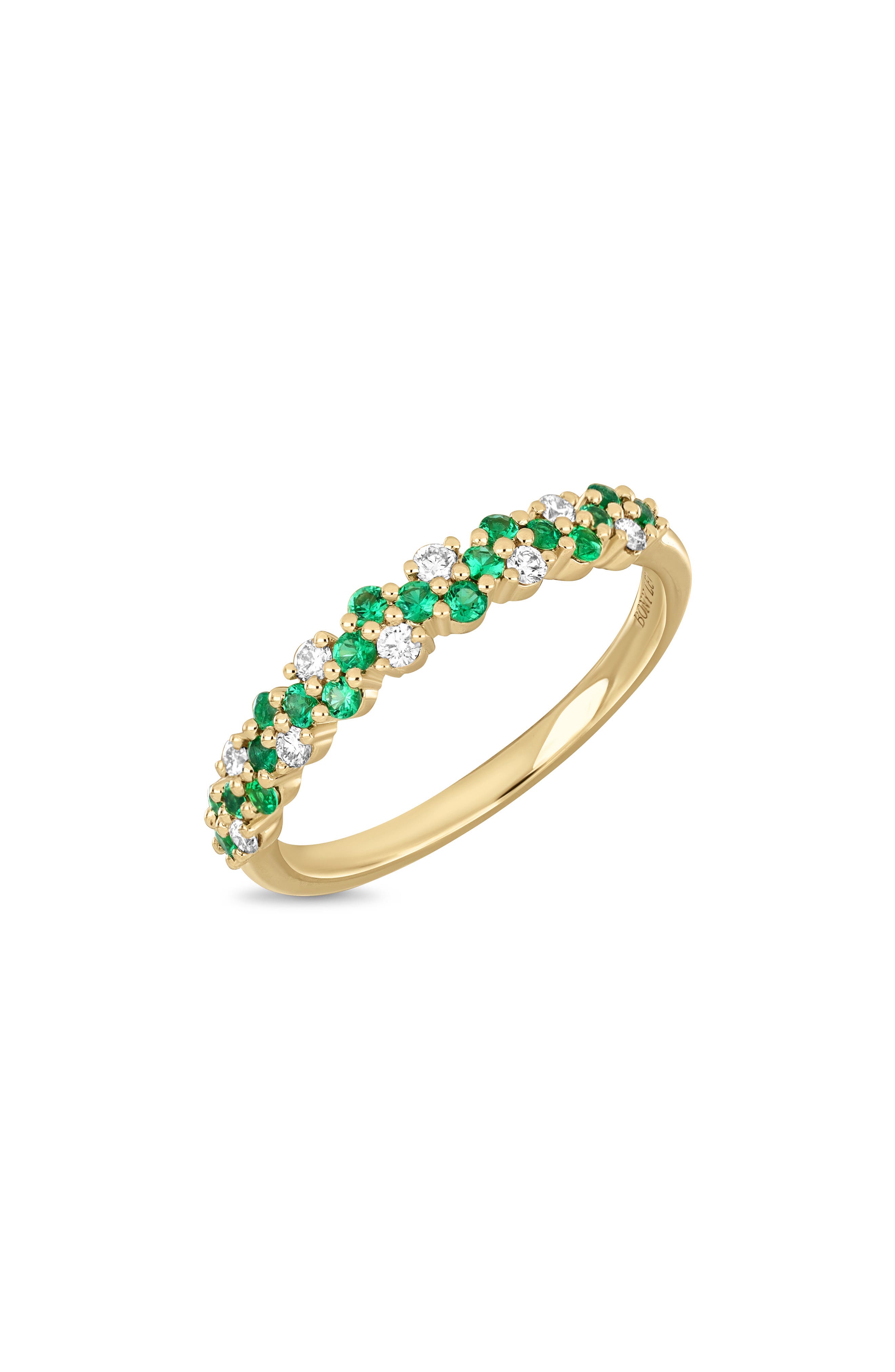 selected 18K YG/ DIAMOND/ EMERALD