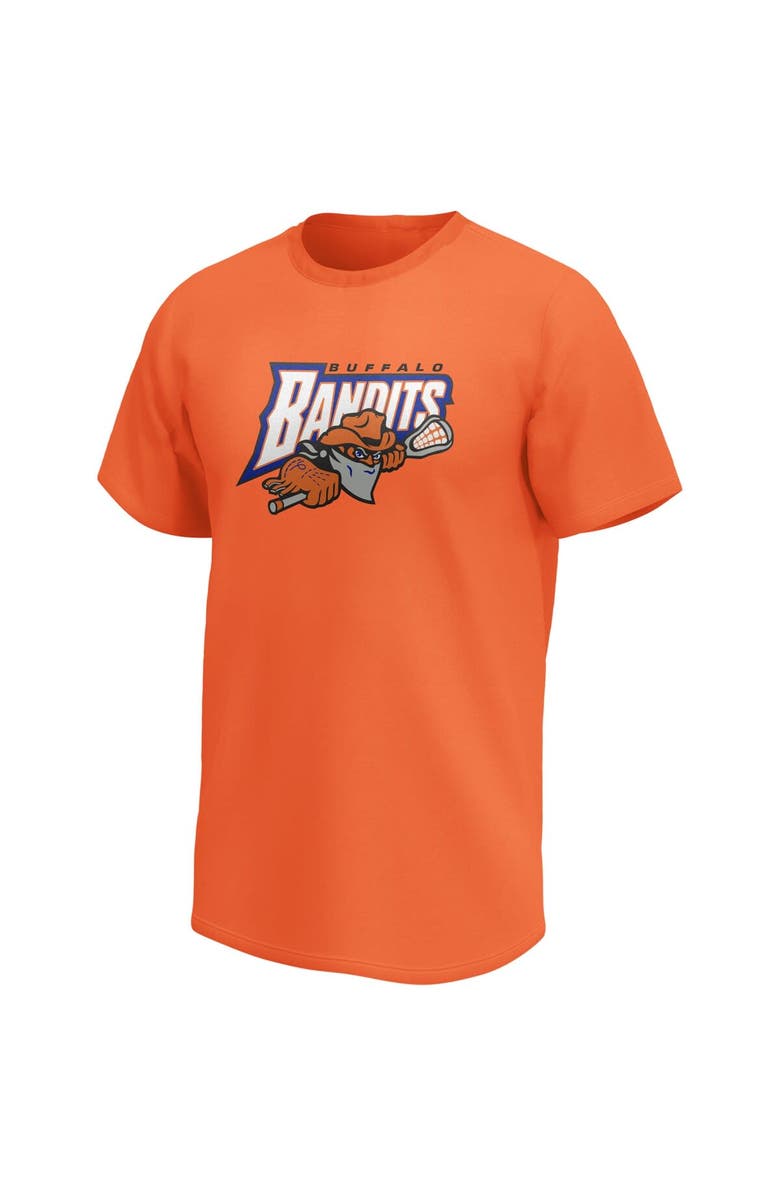 ADPRO Sports Men's Orange Buffalo Bandits Primary Logo T-Shirt, Alternate, color, 