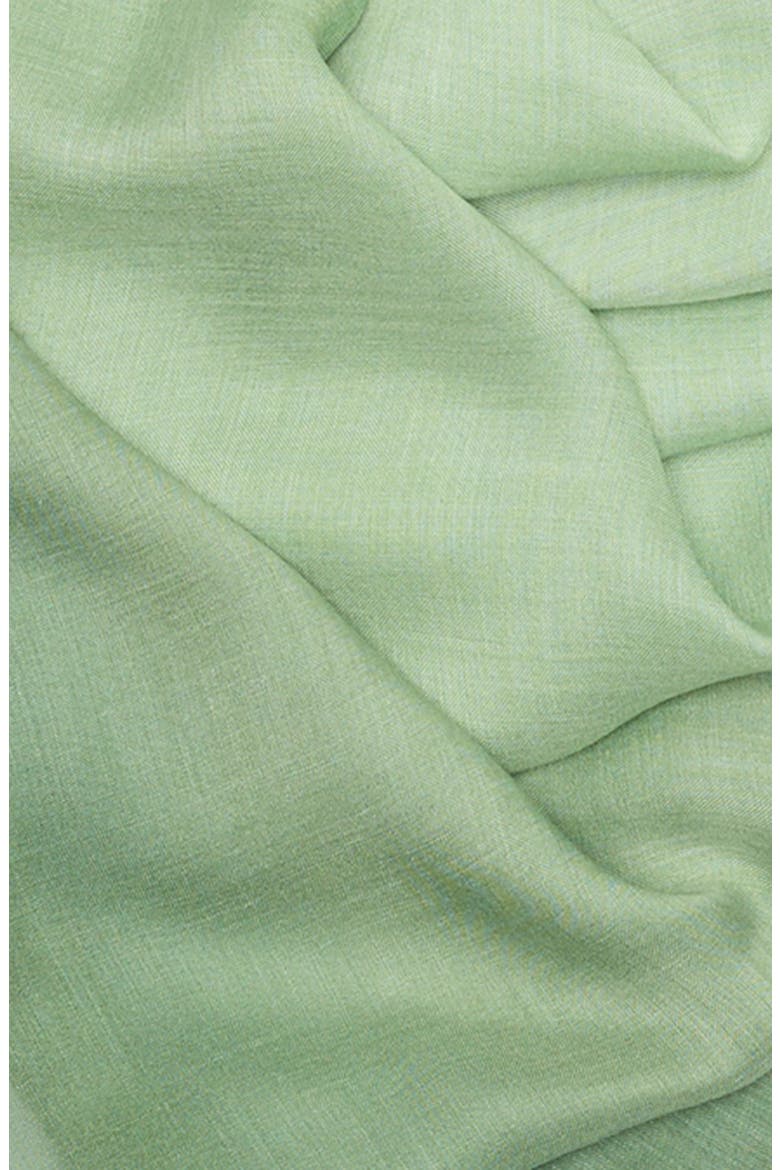 Ombré Scarf, Alternate, color, GREEN OMBRE