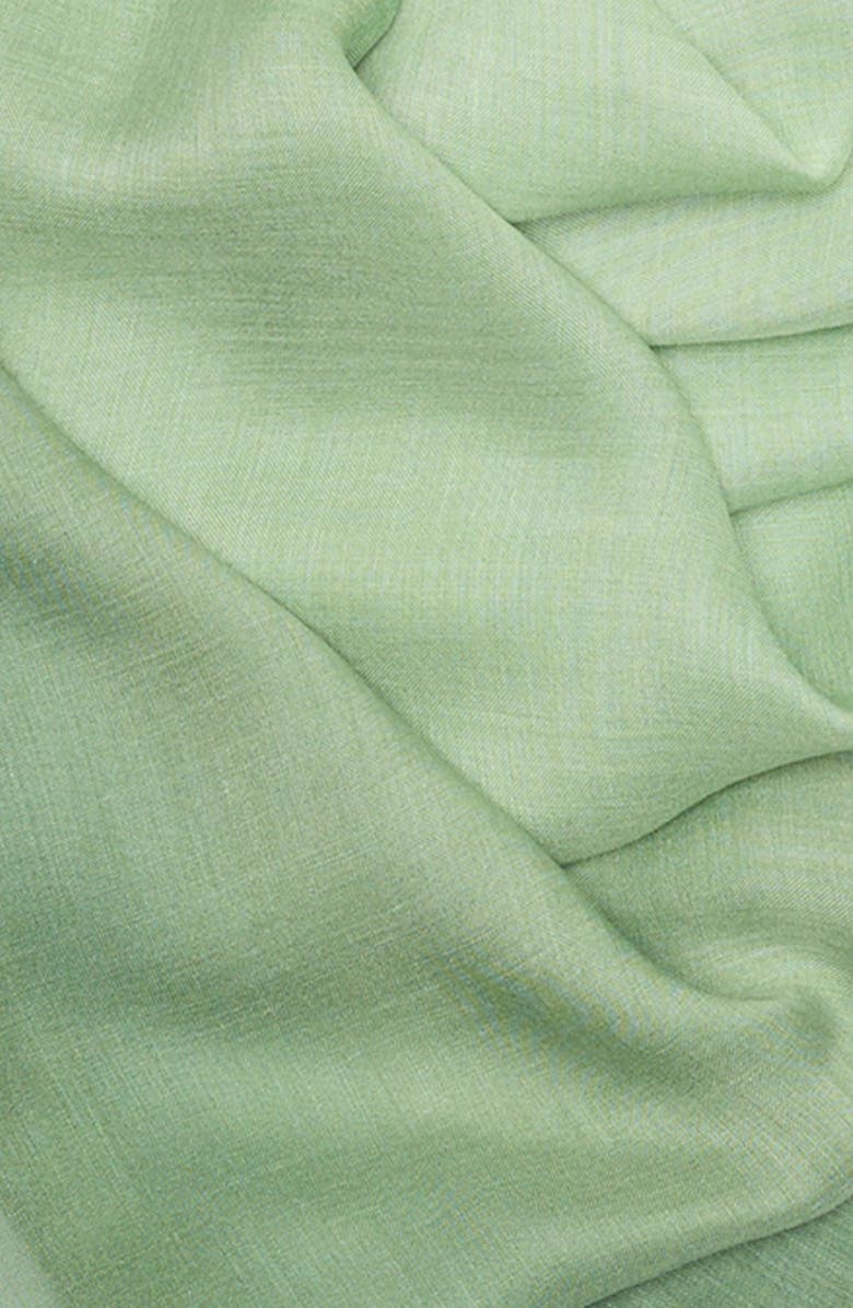 Nordstrom Ombré Scarf, Alternate, color, Green Ombre