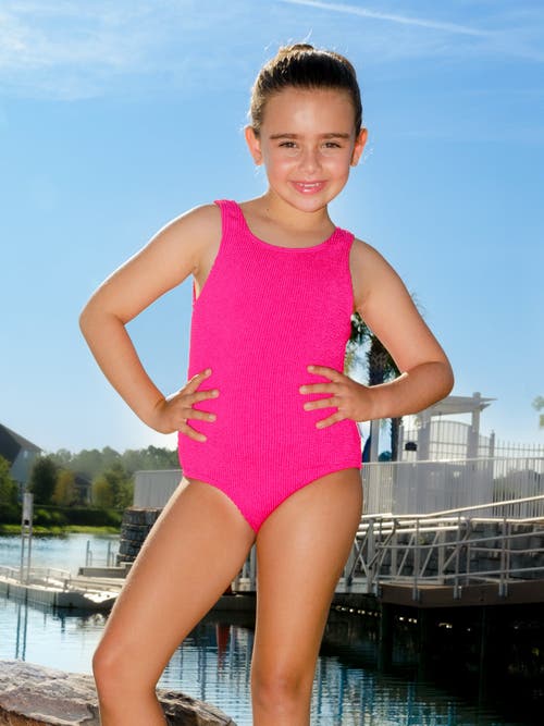 LIMEAPPLE LIMEAPPLE CRINKLE ONE PIECE SWIMSUIT
