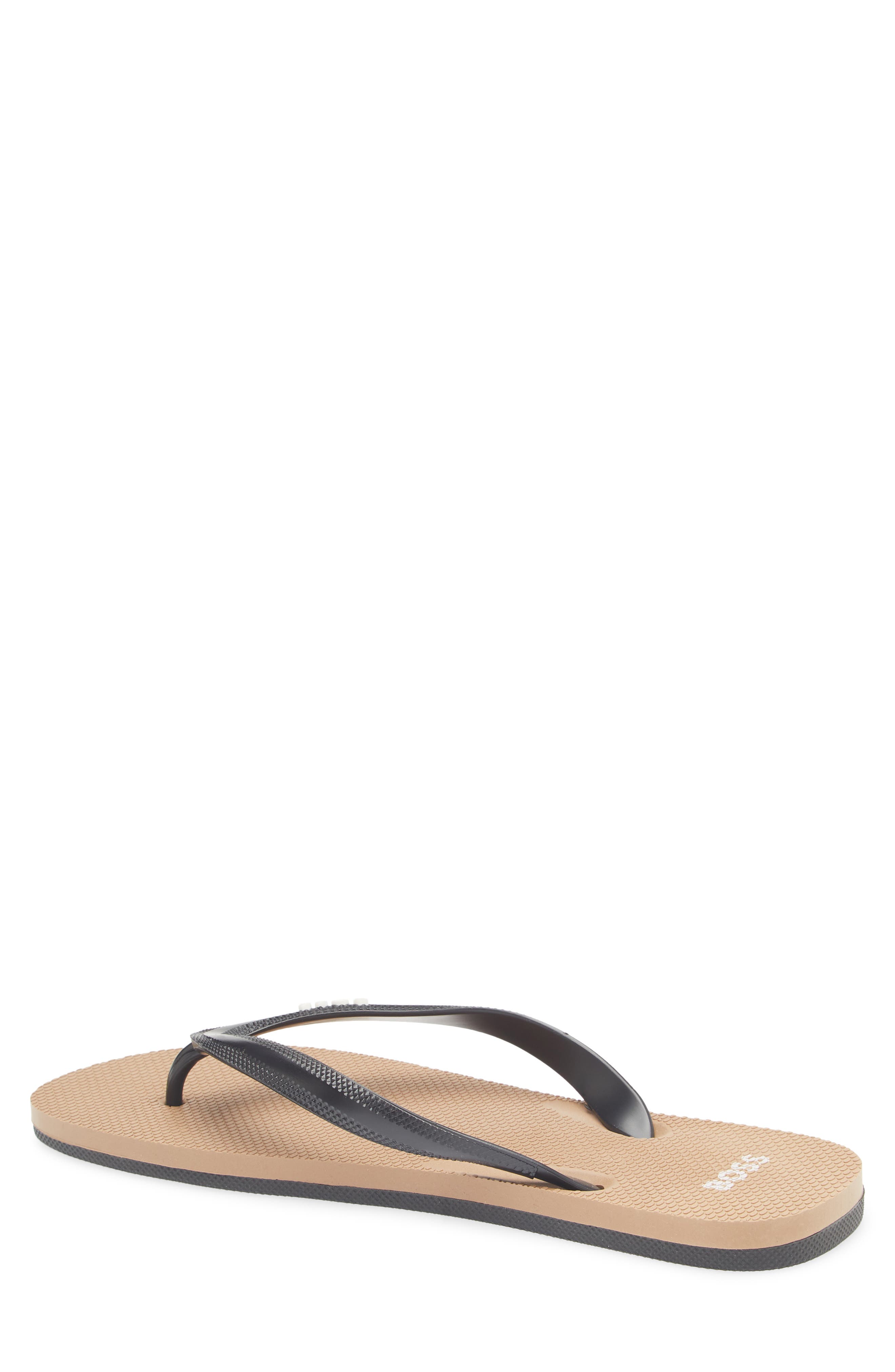 BOSS Tracy Thong Sandal, Alternate, color, Open Brown