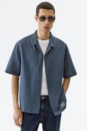 H&M Relaxed-fit linen-blend resort shirt