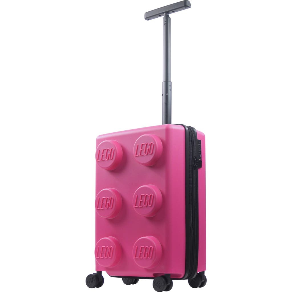 Lego ® Signature Brick 2x3 Trolley Expandable 21.5 Inch Carry-on Luggage