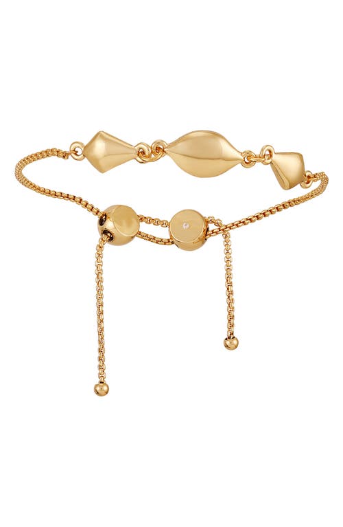 Vince Camuto Slider Chain Bracelet In Goldtone