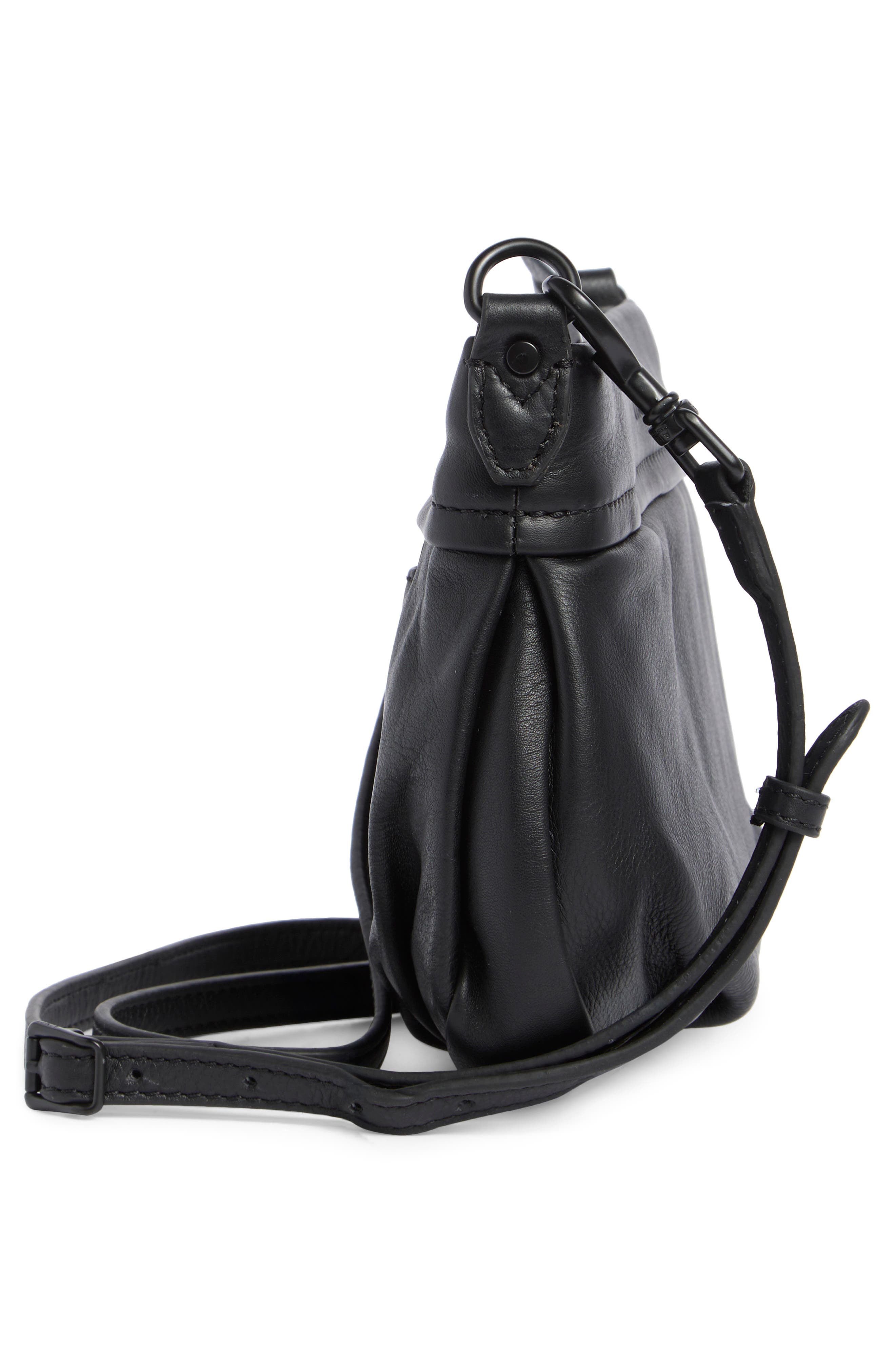 AIMEE Low Key Luxe Crossbody Bag, Alternate, color, Black