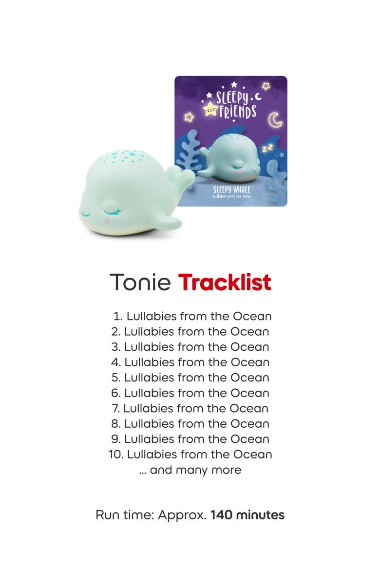 Sleepy Friends 3-Pack Ocean Tonie Character Bundle, Alternate, color, MULTI