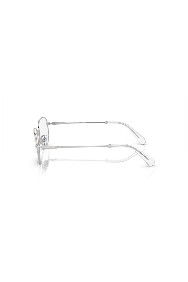 52mm Rectangle optical glasses, Alternate, color, Silver