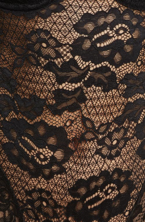 Oh La La Cheri High Leg Underwire Lace Teddy