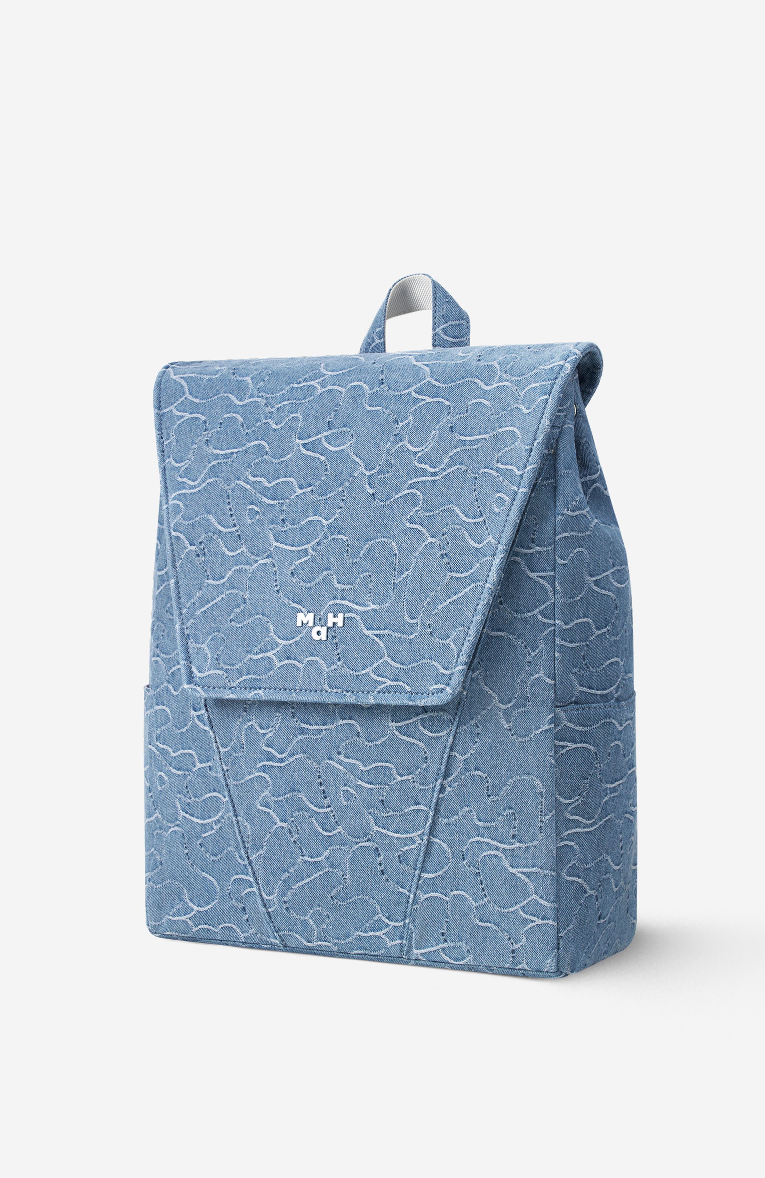 MaH Camouflage Denim Young Backpack, Alternate, color, Camouflage Denim