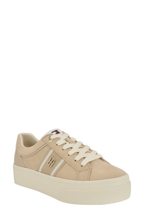Tommy Hilfiger Badria Sneaker In Natural