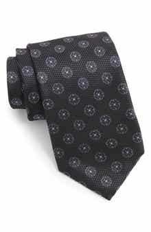 Canali Medallion Silk Tie