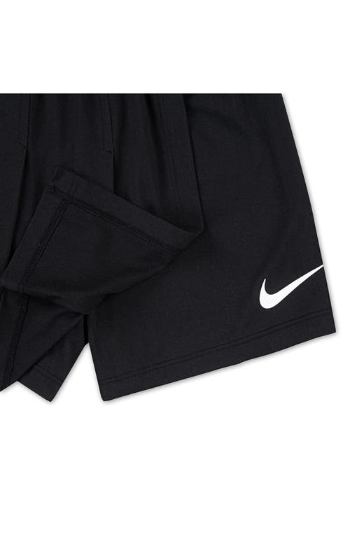 Nike Toddler Girls 2-piece All Day Play Skort Set In Black/white