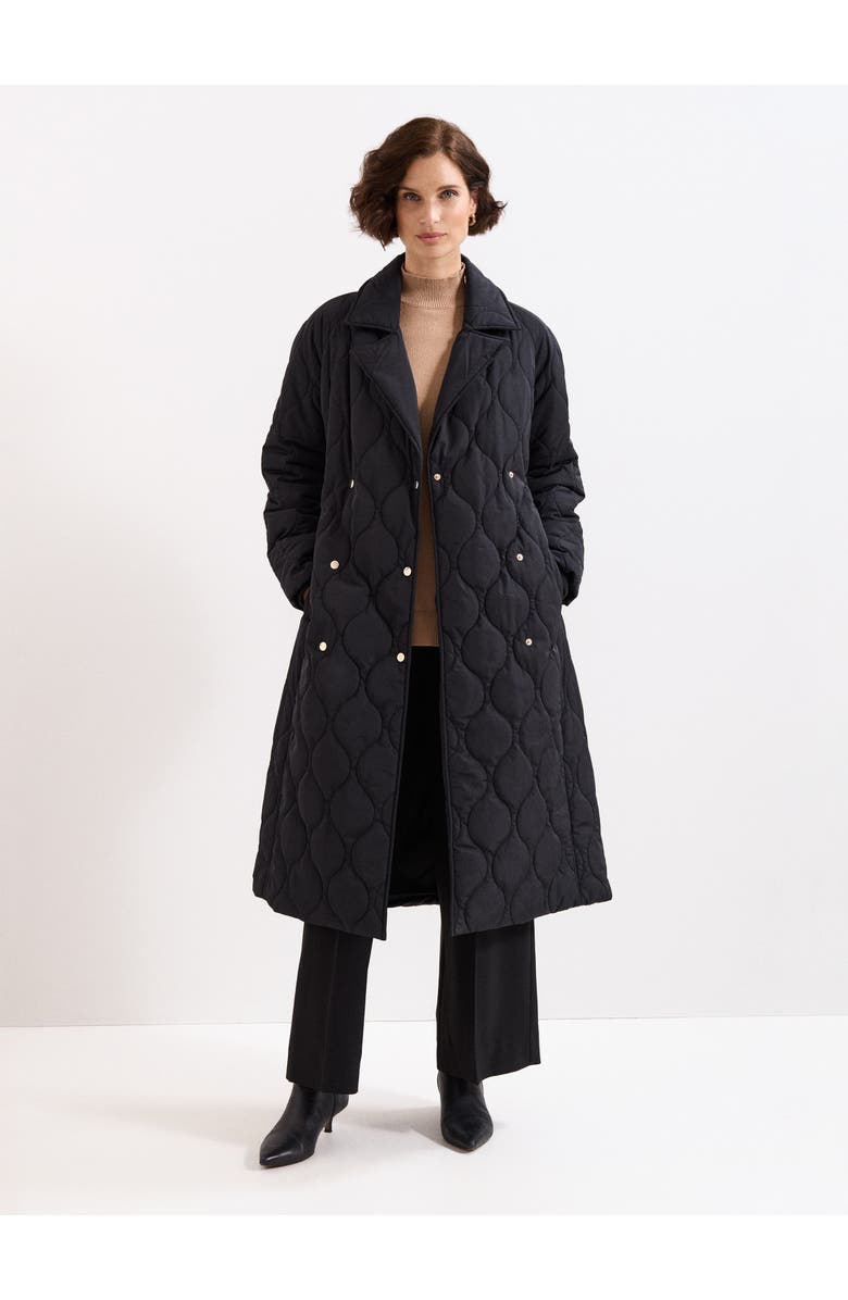 Phase Eight Sukie Maxi Puffer Coat, Alternate, color, Black