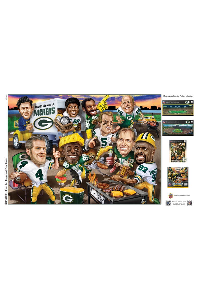 Green Bay Packers 500 Piece Puzzle, Alternate, color, Multicolor