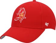 '47 Men's '47 Red Tampa Bay Buccaneers MVP Adjustable Hat