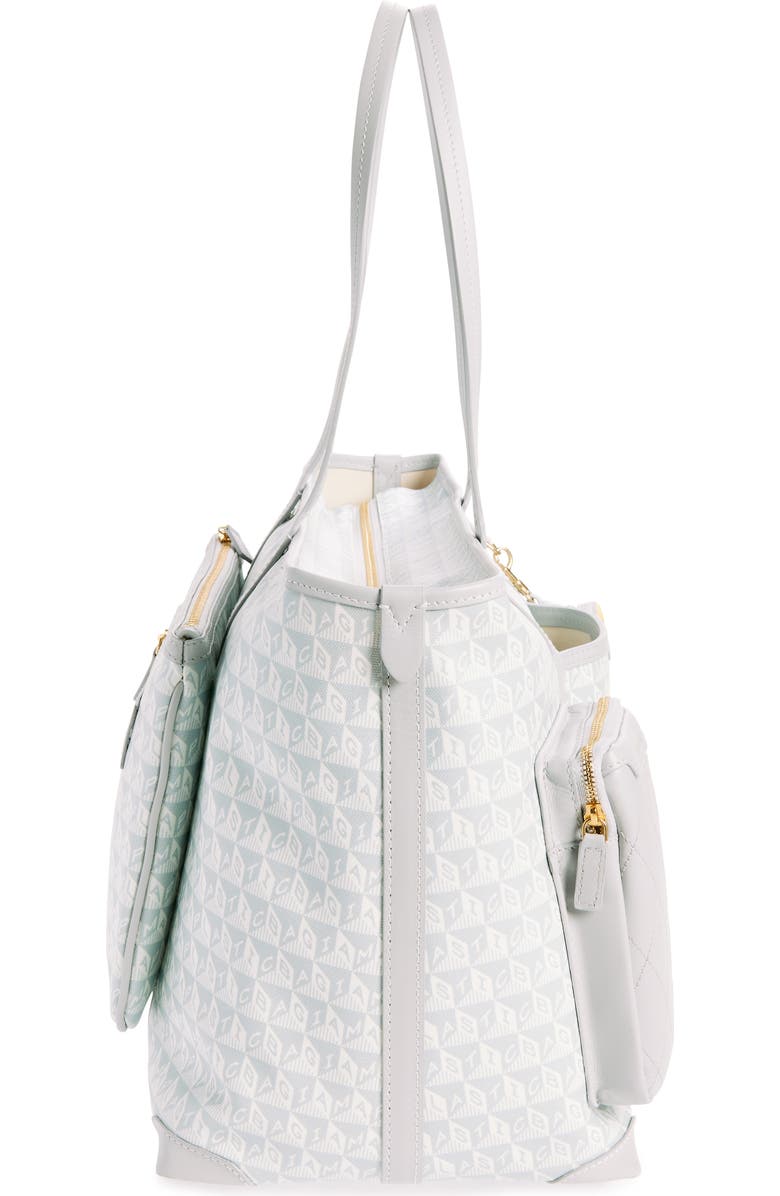 Anya Hindmarch I Am a Plastic Bag Wink In-Flight Tote, Alternate, color,