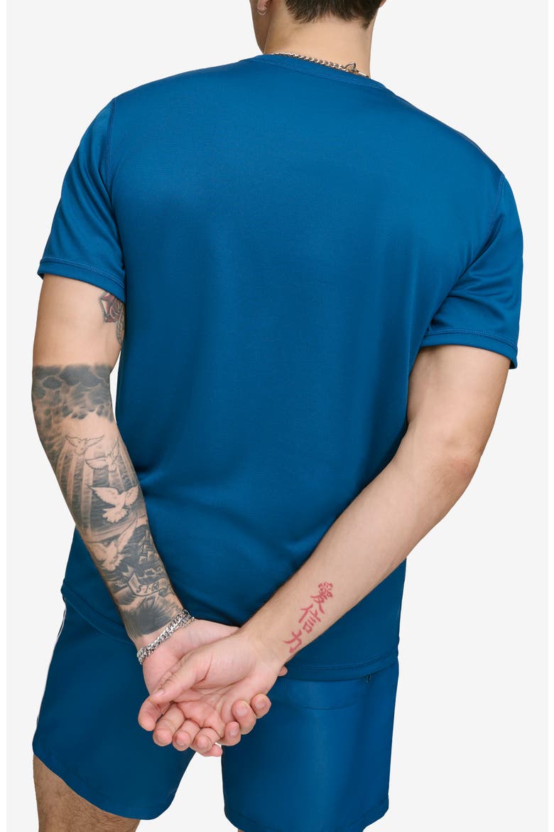 Short Sleeve Rashguard, Alternate, color, POSEIDON