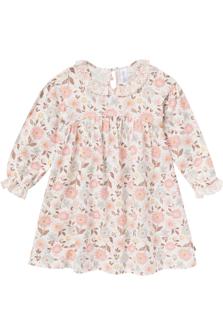 Fall Floral Ruffle Dress, Alternate, color, Fall Floral
