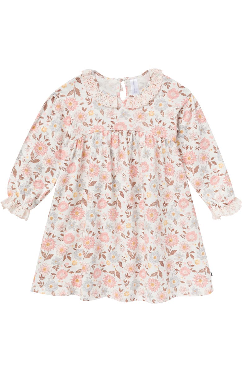Modern Moments<sup>™</sup> by Gerber Fall Floral Ruffle Dress, Alternate, color, Fall Floral