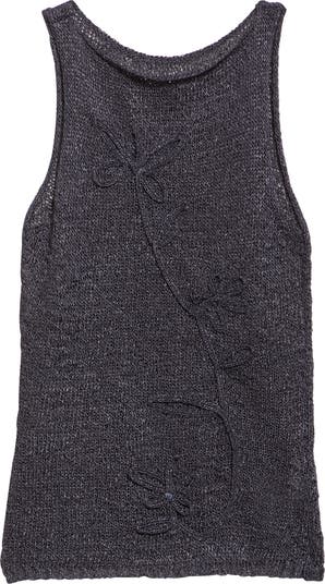 Paloma Wool Skipp Floral Embroidered Sleeveless Top | Nordstrom