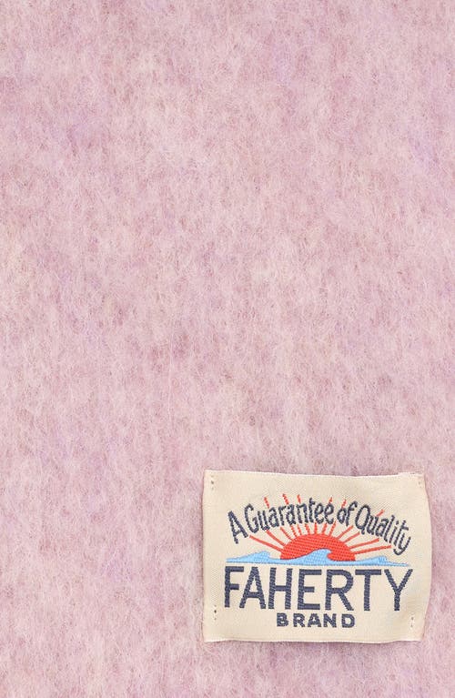 Faherty Block Stripe Alpaca-blend Scarf In Multi