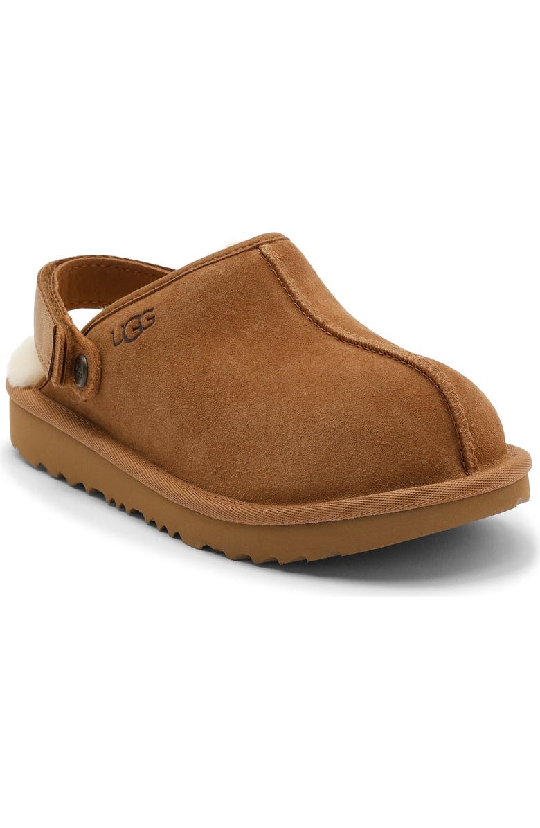 UGG<sup>®</sup> Kids' Lanah Clog, Main, color, Chestnut