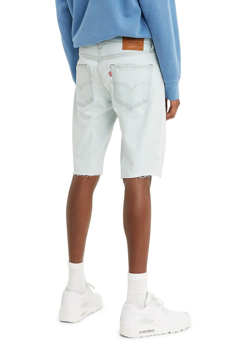 Levi's<sup>®</sup> 511<sup>™</sup> Slim Distressed Cutoff Denim Shorts, Alternate, color, 