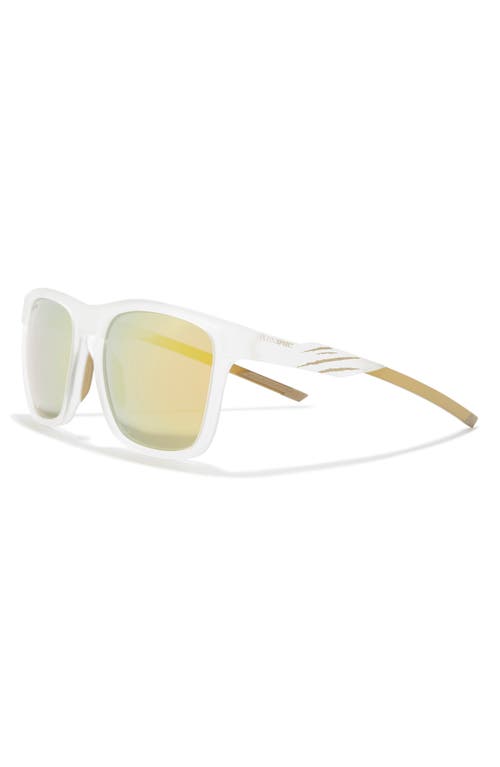 Philipp Plein Sport 56mm Square Sunglasses In Crystal Crystal Gold