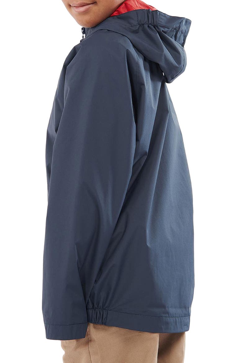 Kids' Begral Showerproof Waterproof Jacket, Alternate, color, NAVY