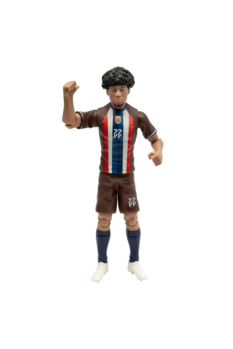 Sockers Norway National Oscar Bobb 8" Soccer Action Figure, Alternate, color, Brown