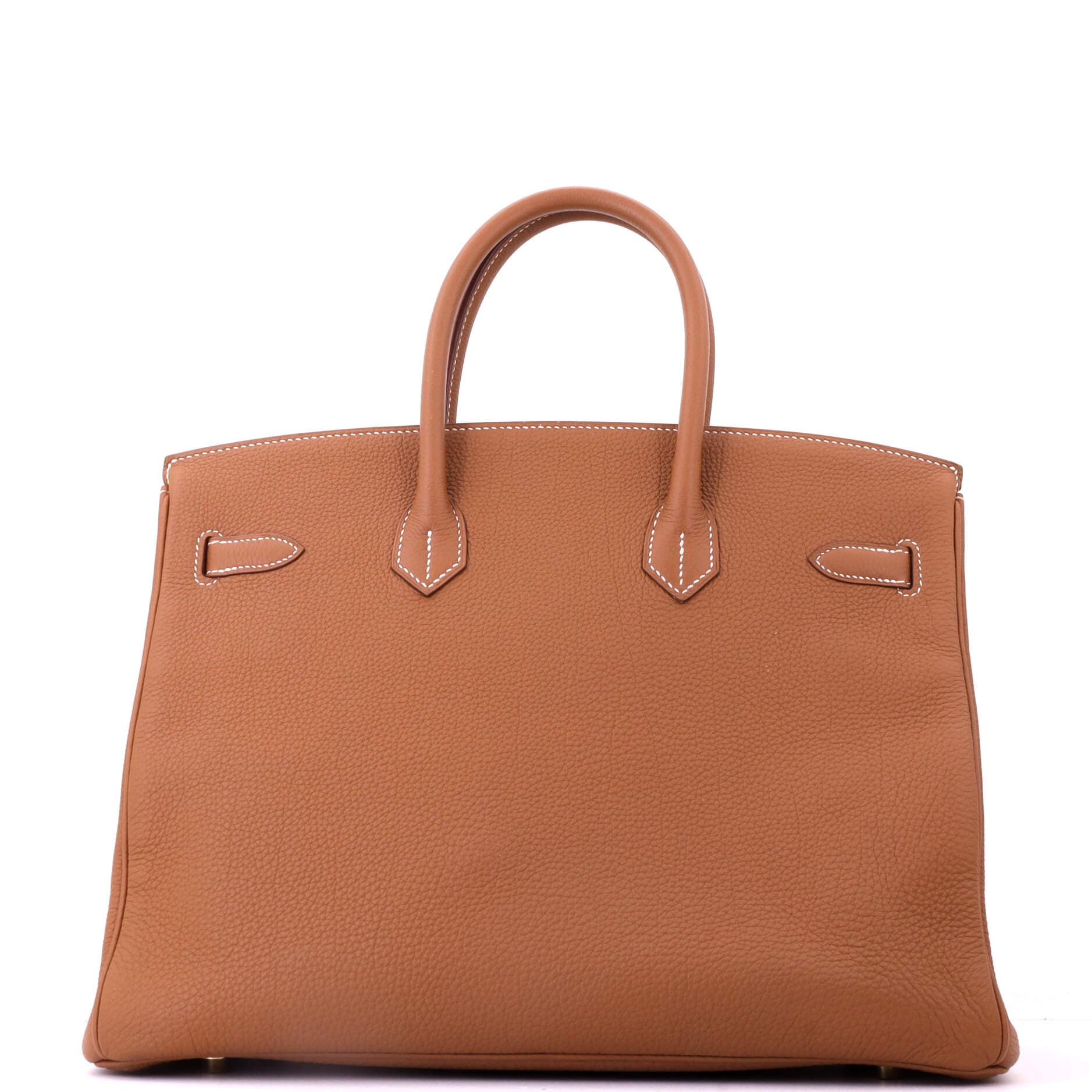 Birkin Handbag Brown Togo with Gold Hardware 35, Alternate, color, Metallic Gold