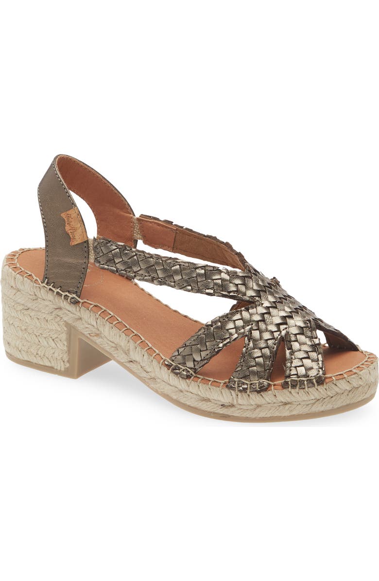Toni Pons Doris Espadrille Sandal, Main, color, Bronze