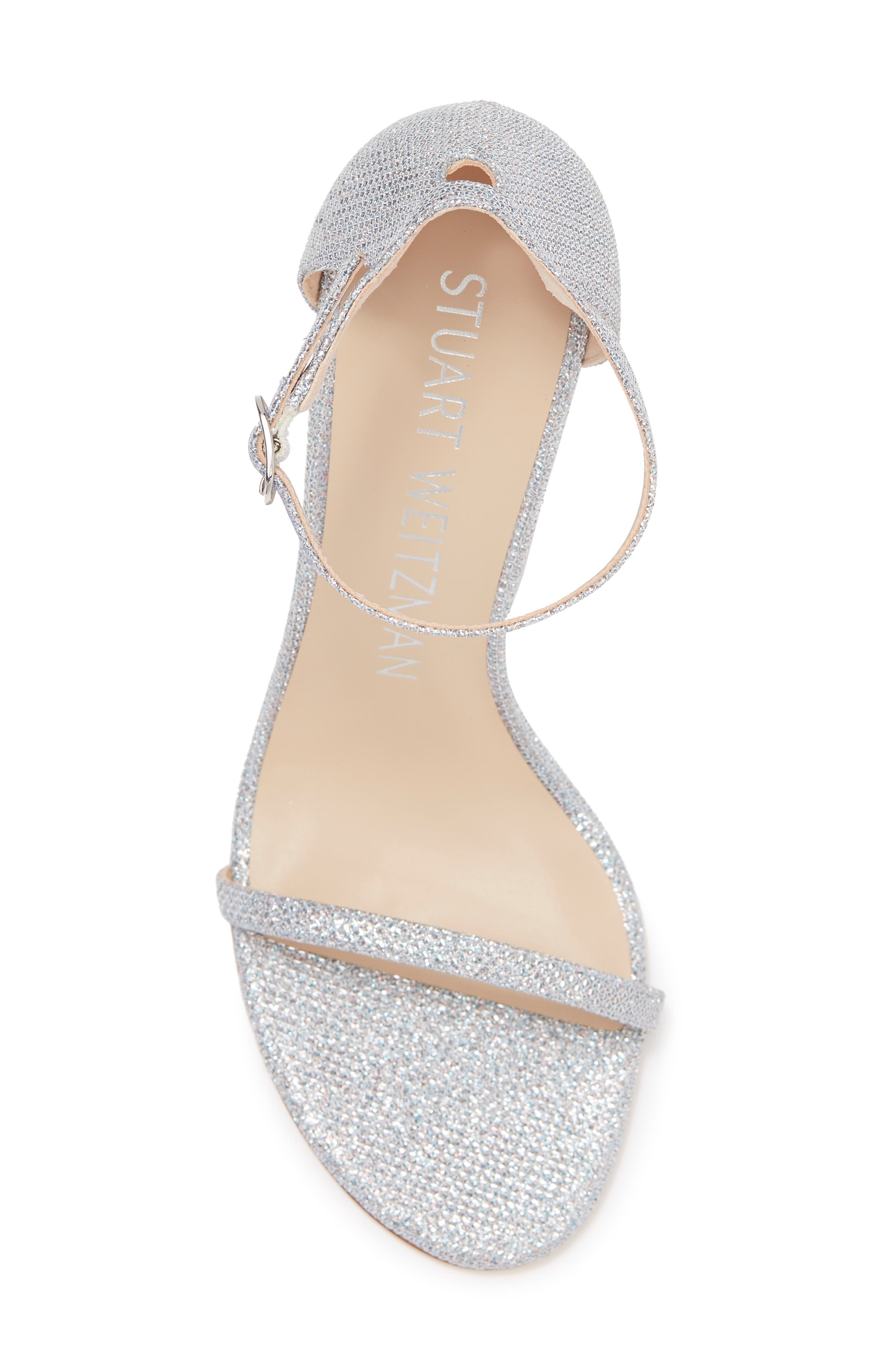 Stuart Weitzman Nudistsong Ankle Strap Sandal, Alternate, color, 