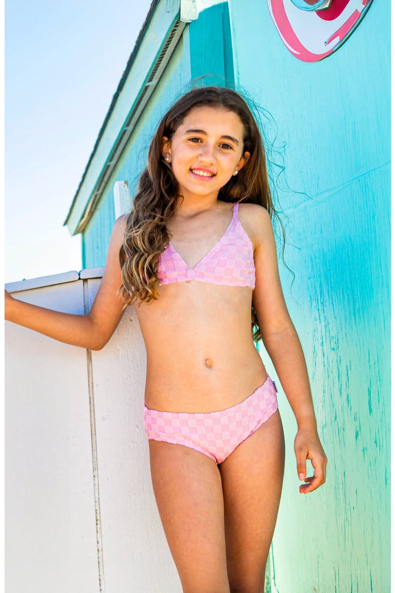 Terry Bikini Swimsuit, Main, color, Candy Pink