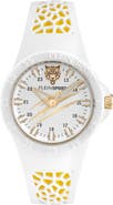 PLEIN SPORT Three-Hand Quartz Silicone Strap Watch, 40mm