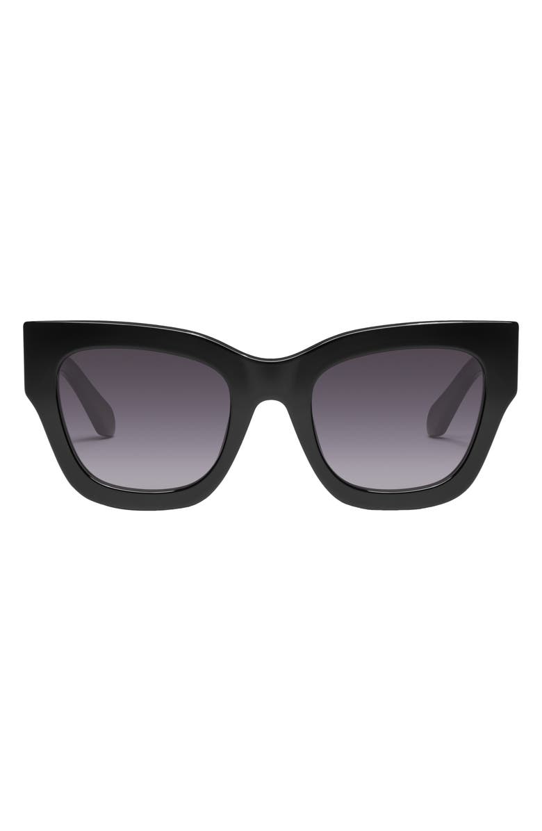 QUAY By the Way 54mm Square Sunglasses, Main, color,